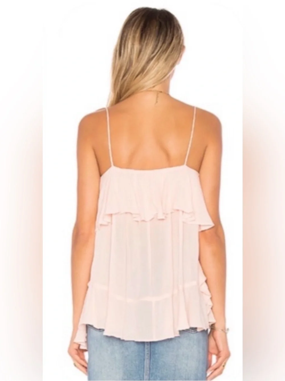 Intimately Free People “Cascades” Camisole – Petal Pink – Size Medium